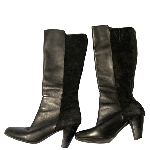 Women's BCBGMAXAZRIA Black Boots Size 9.5B - Picture 2 of 13